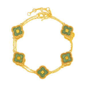 Guilloché Collection Bracelet (Green)