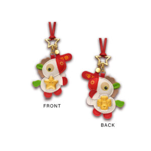 New Year 2026 of Horse Gold Key Chain