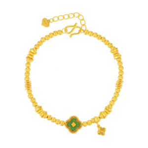 Guilloché Collection Bracelet (Green)