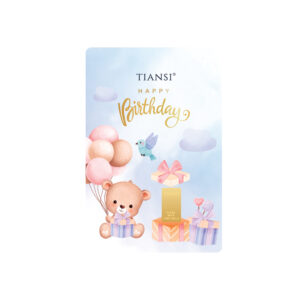 Tiansi 0.25g Birthday Gold Bar