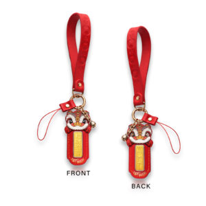 New Year 2026 of Lion Dance Key Chain