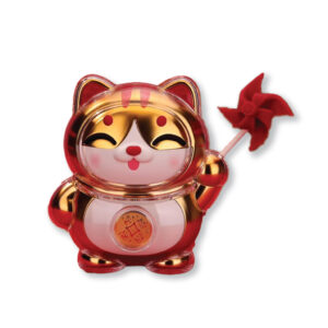 New Year 2026 Spinning Lucky Cat