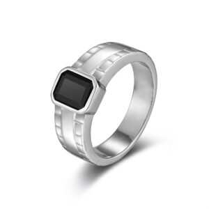 Rhodium Plated HR15175 CZ
