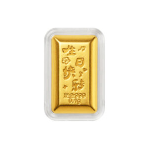 Happy Birthday 0.1g Gold Wafer