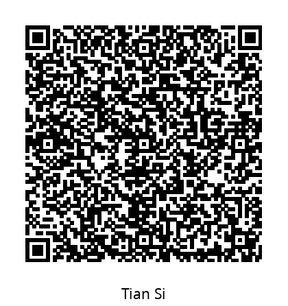 contact information in QR code